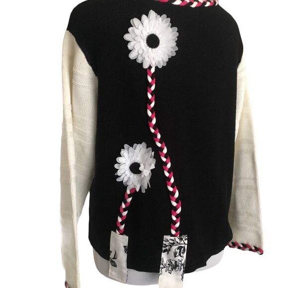 Susan Bristol Limited whimsical Floral Cardigan - Picture 4 of 8